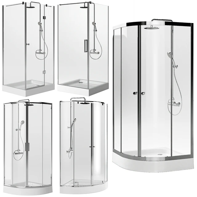 Shower cabins with trays STURM   Set 1 — Descargar
