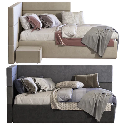 Bed BOISERIE SET / Twils — Ver 3