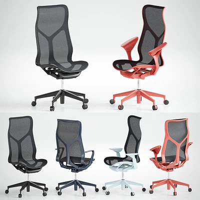 Cosm Chairs High Back — View 1