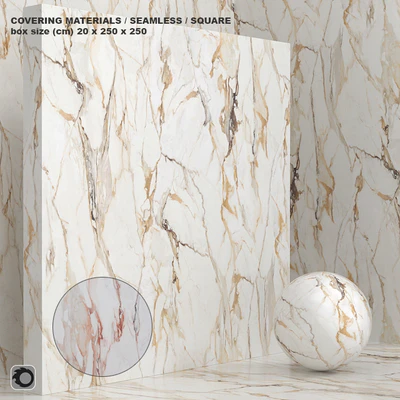 Material (seamless) - marble, plaster set 115 — Ver 1