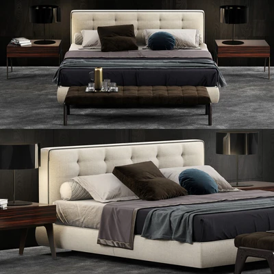 Minotti Bedford Cover Bed — Вид 1