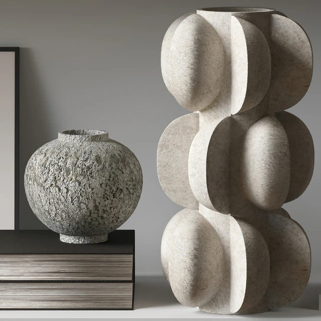 Decorative set with Ceramic 012 — Descargar