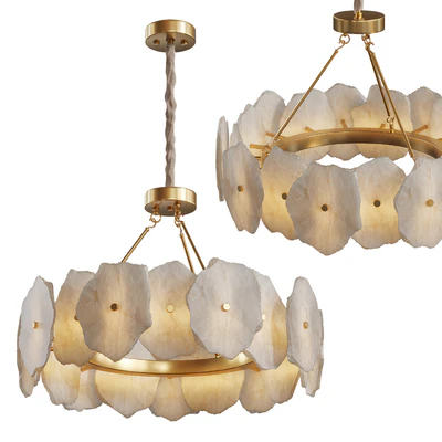 Marble Chandelier ø:60 — Ver 1