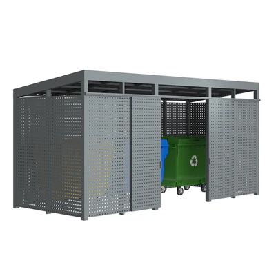 Garbage bins Metal box — Вид 2