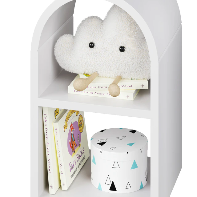 Wall shelf Mallory Kids with decor by Crate and Barrel / Crate and Kids — Download