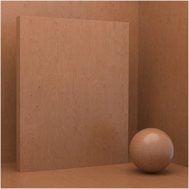 6 materials (seamless) - plywood, osb, cork - set 5 — Descargar