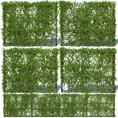 Metal Fence 3D (H - 203) with Ivy v3 — Вид 1