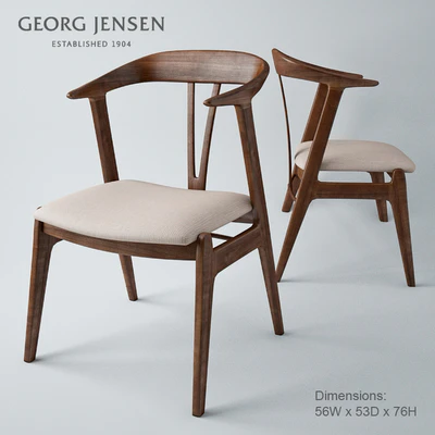 Georg Jensen Mid Century Danish modern chair — Descargar