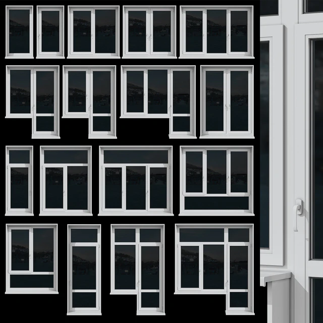 Set of plastic windows — Descargar