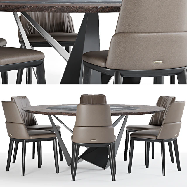 Belinda and Skorpio Ker-Wood Round by Cattealn — Descargar