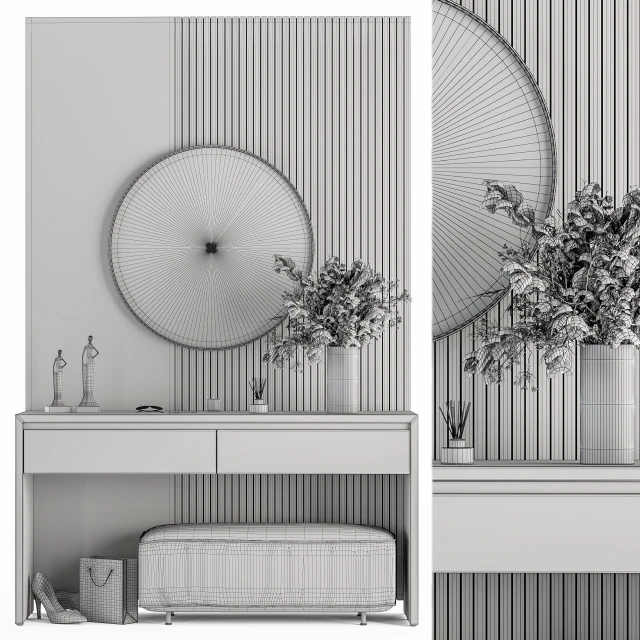 Hallway 26 - Black and Gray Entrance — Descargar