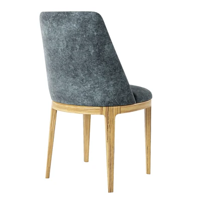 GINGER PANA JAGUAR GRAY CHAIR — Ver 2
