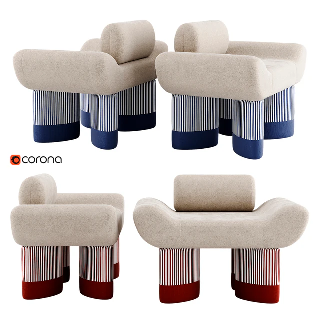Smile Chair by Giancarlo Valle — Скачать