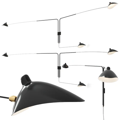 Ap3b by Serge Mouille Сontemporary Wall Lamp — Вид 1
