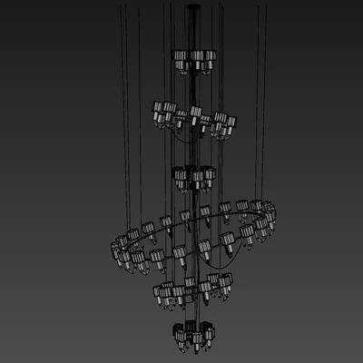 Chandelier Baga Patrizia Garganti Angie EX01 — Ver 2