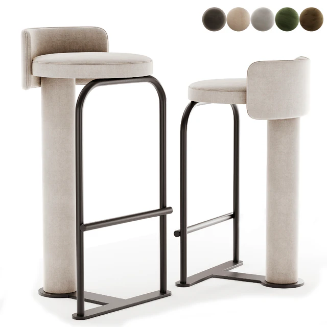 Fox Bar Stool Dedar — Скачать