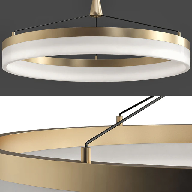 Keplar 1 Light Gold Pendant — Descargar