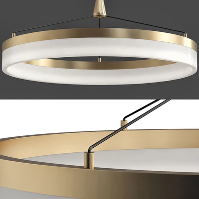 Keplar 1 Light Gold Pendant — Descargar
