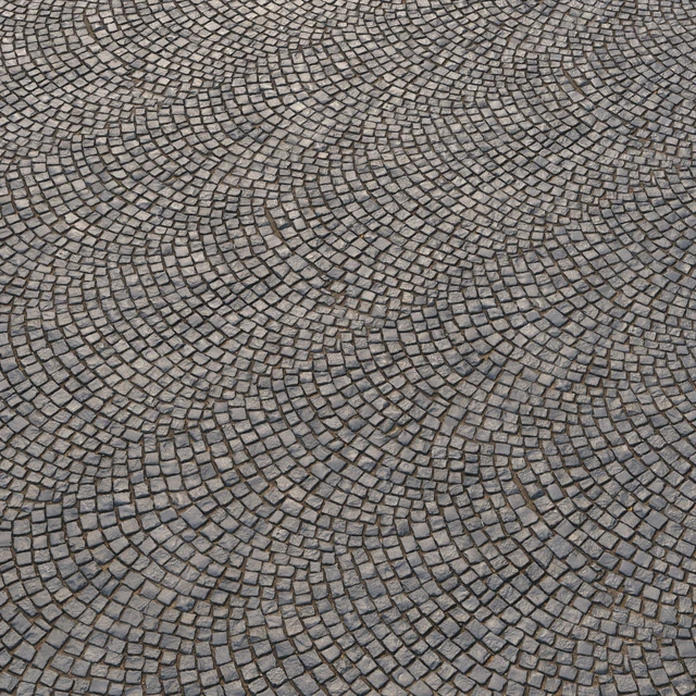Material of radial paving slabs 01 — Descargar