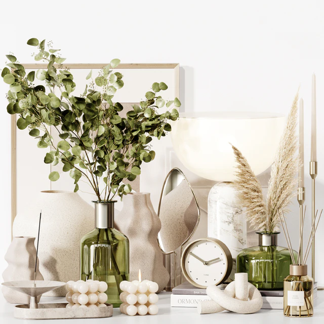 Decorative set 31 With eucalyptus Plants — Download
