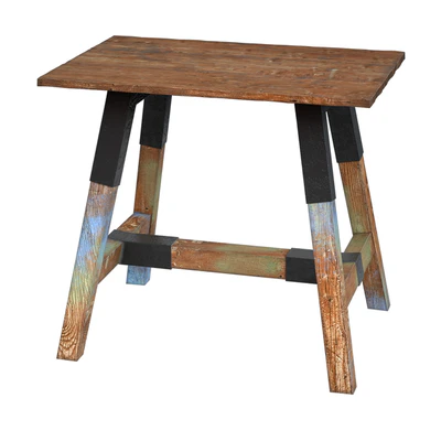 Dining table with teak array Look 180 — Ver 2