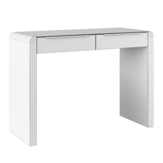 Sohome dressing table made of walnut veneer and glass — Descargar