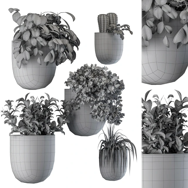 Plant Box on Wall 01 — Descargar