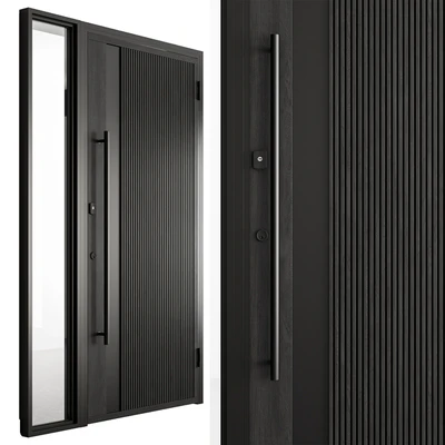 Wooden Front Door - Set 91 — Вид 1
