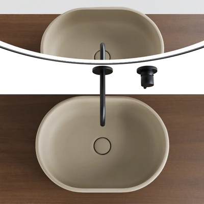 Раковина Sabbia и тумба Atollo Kerama Marazzi — Вид 2