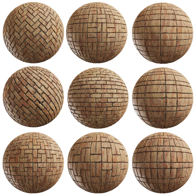 PBR Bricks 01 - Tileable 4K Texture — Descargar