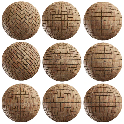 PBR Bricks 01 - Tileable 4K Texture — Ver 1