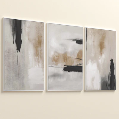 Abstract Neutral Wall Art C-437 — Ver 3