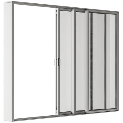 Sliding Metal Window - Windows Set 20 — Ver 7