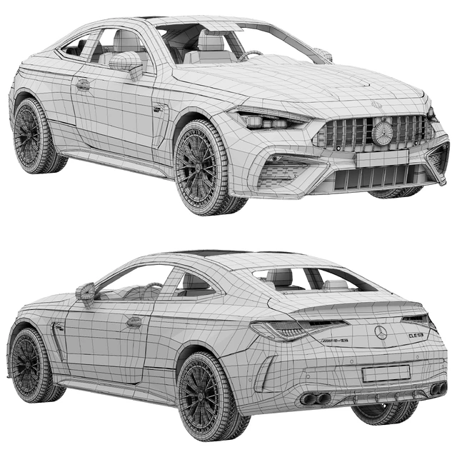 Mercedes-Benz CLE53 AMG Coupe — Descargar