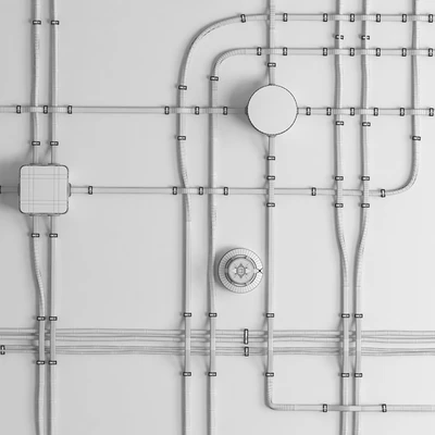 A set of wires for electrical wiring. — Ver 2