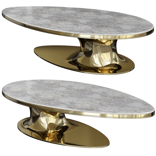 Ipe Cavalli (Visionnaire) 2019 SOWILO Elliptical low table — Download