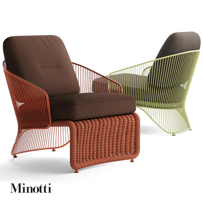 Minotti Colette Outdoor armchair — Ver 1