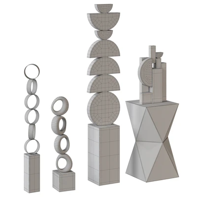 Diego Olivero Floor Sculptures — Ver 3