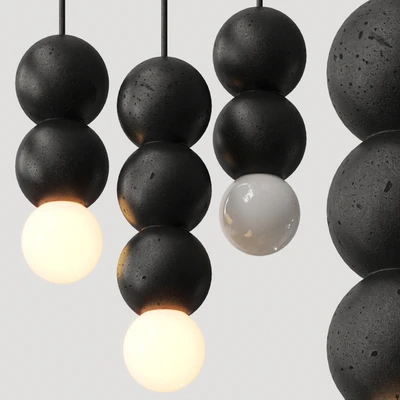 Buzao Ooops / Lampatron Lilla Black Pendant Lamps — Вид 1