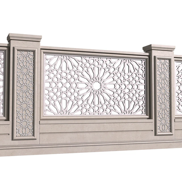 Fence in oriental style. Arabian Fence — Descargar