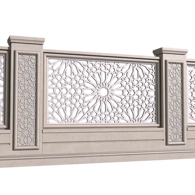 Fence in oriental style. Arabian Fence — Ver 4