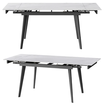 Laura extendable table, ceramic — Ver 1
