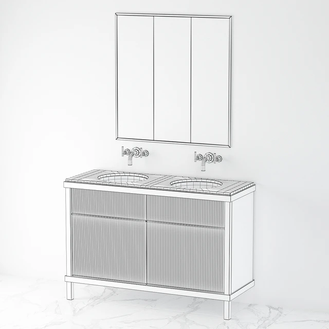 Art Deco Bathroom Vanity — Descargar