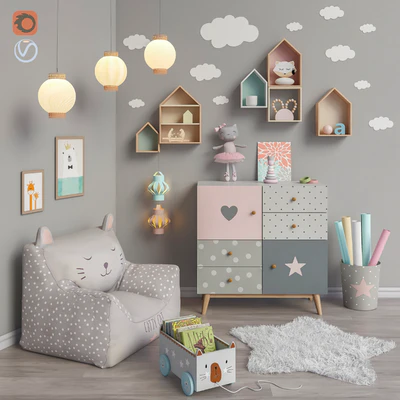 Toys and furniture set 10 — Вид 1
