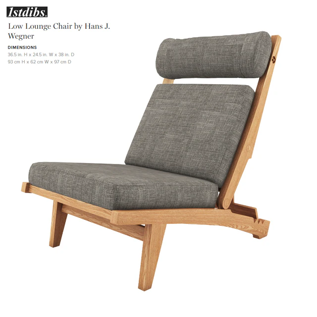 Low Lounge Chair by Hans J. Wegner — Descargar