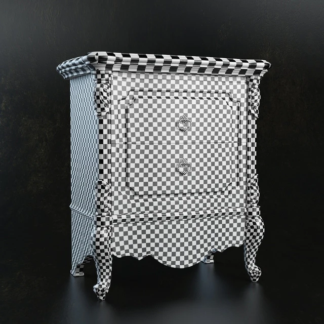 Nightstand Treci Cecchini Victoria Stucco — Descargar