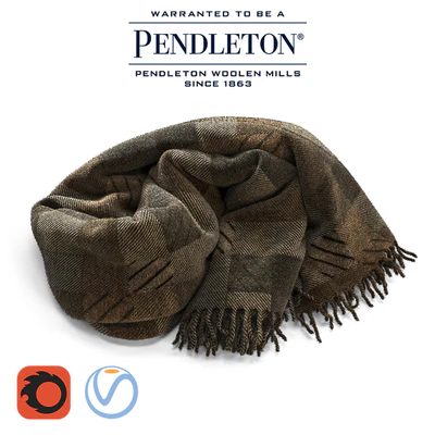PENDLETON woolen blanket   for Corona Renderer and Vray — Вид 1