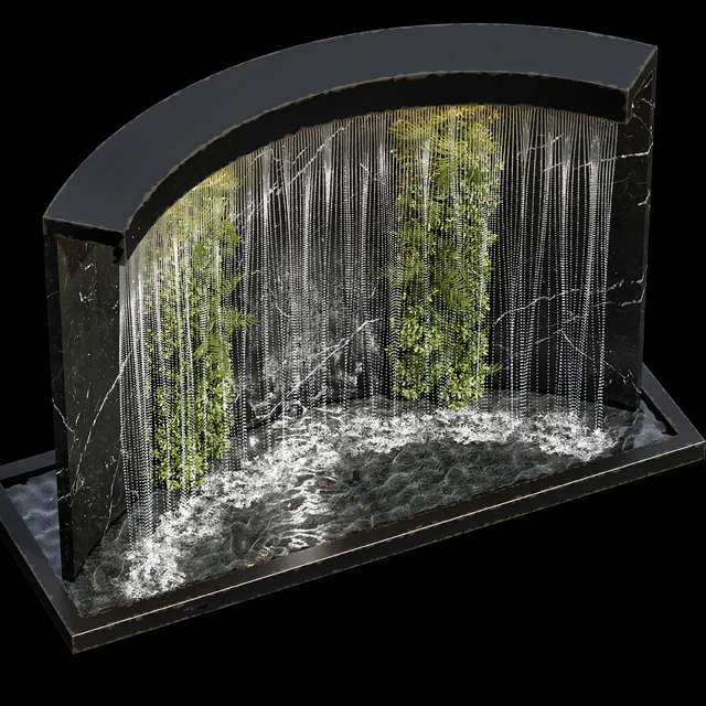 Waterfall fountains cascade 24 — Скачать