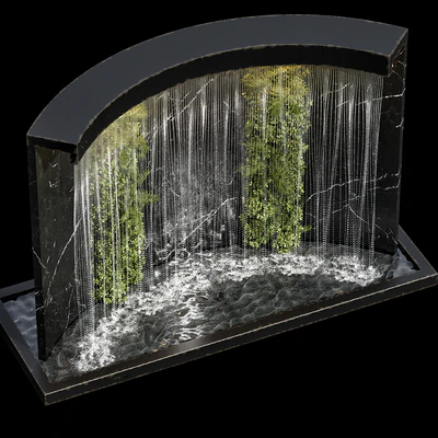 Waterfall fountains cascade 24 — Вид 4