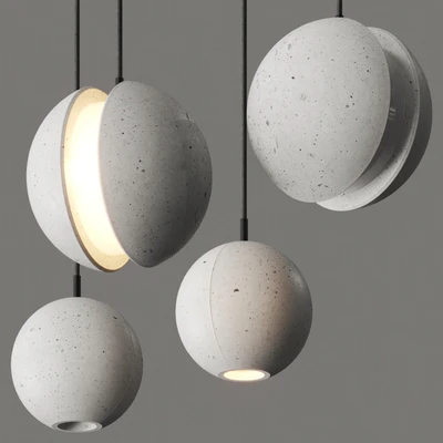 Lampatron Paldis / Bentu Moon Pendant Lamps — Вид 1